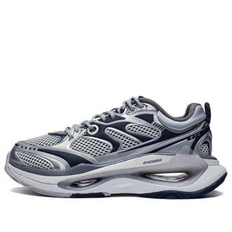 Li-Ning Exceed Infinity 3M Silver Grey Blue AZGT003-1