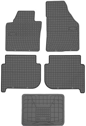 OEM Alfombrillas Frogum Et0395 + Funda 542742 - Volkswagen Touran I (antes Del Redise&ntilde;o) 03-10 Sin Topes
