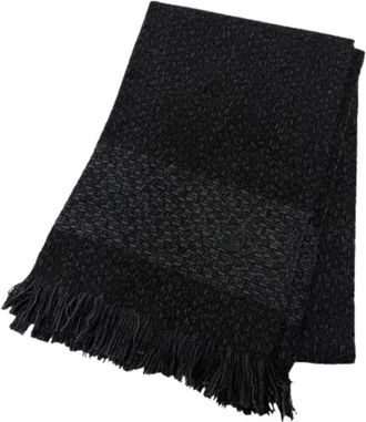 Chanel Vintage, unisex, Zwart, ONE Size, Kasjmier, Pre-owned Vintage Sjaal