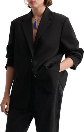 Mango Gabi Blazer in Black at Nordstrom, Size X-Small