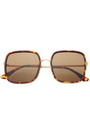 Freyrs Eyewear Cosmo Square Oversized Sunglasses in Dark Tortoise at Nordstrom