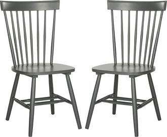 Safavieh Set Of 2 Parker Spindle Dining Chairs