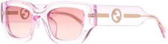 Gucci Pink acetate sunglasses