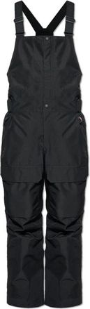 Moncler High Performance Ski Bib Pants - Heren - Ski broeken - Zwart - XL - Leer - Fitness