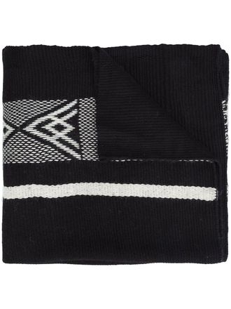 VOZ scialle Diagonal - Nero