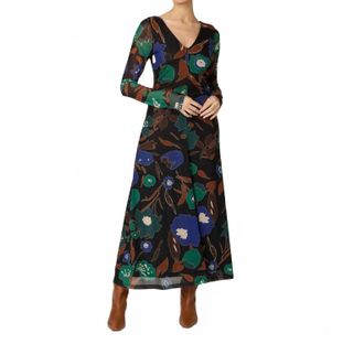 Cleobella Halsey Ankle Dress In Mariposa Print