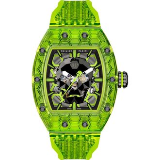 Philipp Plein Crypto King Cryptonite Watch Men in Acidgreen at Nordstrom