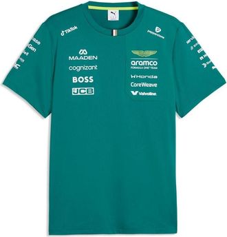 Puma x Aston Martin Aramco F1 Team Replica T-Shirt Green Lux 713889-01