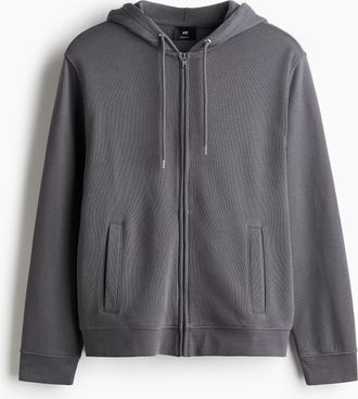 H&M Kapuzenjacke Regular Fit - Grau