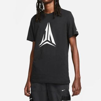 Nike Ja Morant Logo Short Sleeve T-Shirt In Black