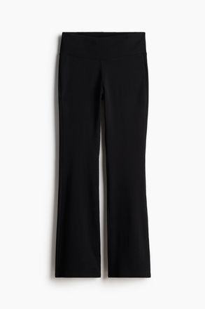 H&M Ausgestellte Leggings - Schwarz