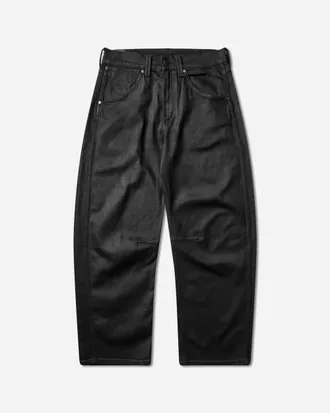 Wrangler Men s Avirex Barrel Jeans Black Coated