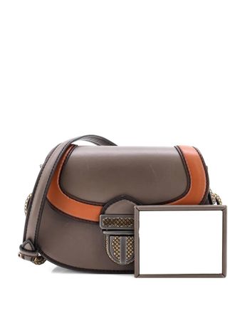 Bottega Veneta Umbria Leather Small shoulder bag - women - Calf Leather/Leather - One Size - Brown