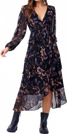 Saltwater Luxe Ginger Maxi Dress In Black