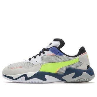 Puma Storm Stitching Grey Neon Green 372274-02