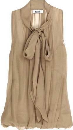 Moschino silk chiffon nude PUSSYBOW Size L