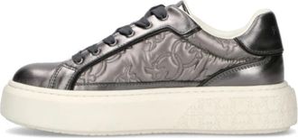 Pinko Sneaker - Dames - Sneakers - Grijs - 40 EU - Leer - Schoenen