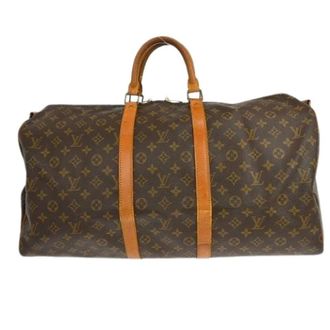 Louis Vuitton Pre-owned Weekend Bags, unisex, Brown, Size: ONE SIZE Pre-owned Keepall bag