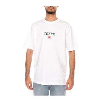 Only & Sons Onsfred Blueprint Life Rlx T-shirt - Heren - T-shirts - Wit - XS - Katoen - Tops