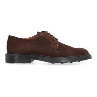 Bruno Magli Su&egrave;de Veterschoenen Ronde Neus - Heren - Nette schoenen - Bruin - 40 EU - Su&egrave;de - Schoenen
