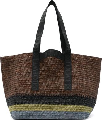 Loewe Borsa tote Fold Shopper - Marrone