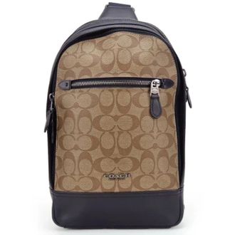 Coach Pre-owned borse di pelle a tracolla - - Pre-owned - Donna - Beige - ONE SIZE