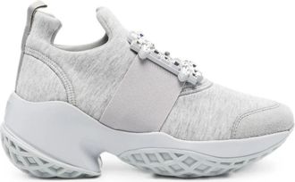 Roger Vivier Schoenen, Dames, Wit, 37 1/2 EU, Sneakers