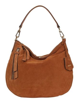 Abro shoulder bag cross body bag Leather Suede Hobo Juna Bag Cuoio brown