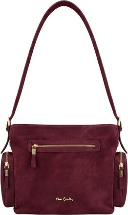 Pierre Cardin Schoudertas - Dames - Schoudertassen - Rood - ONE Size - Leer - Tassen