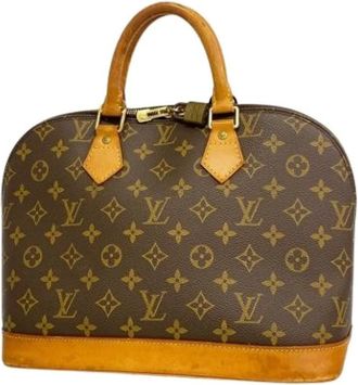 Louis Vuitton Pre-owned Handbags, female, Brown, Size: ONE SIZE Pre-owned Alma PM Handbag