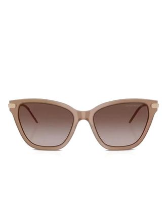 Emporio Armani Occhiali da sole cat-eye - Oro