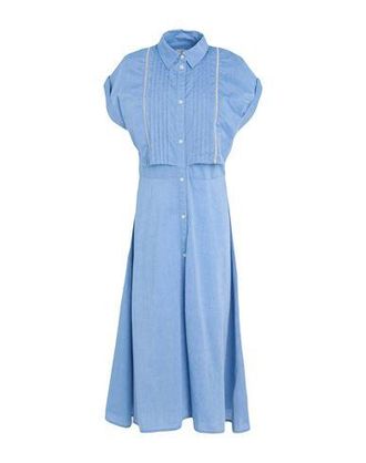 Woolrich PINTUCK CHAMBRAY DRESS