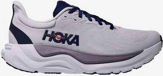 Hoka One One Womens Arahi 8 Running Shoes In Starlight Glow / Midnight Blue