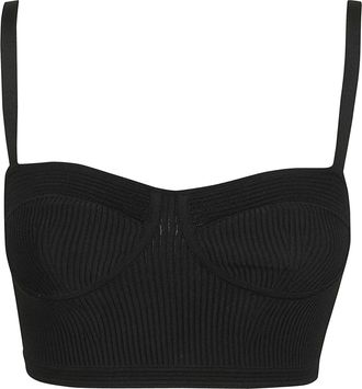 Alexander McQueen Knit Bra Top
