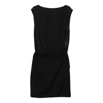Our Legacy Minivestido cruzado - Dresses - Mujer - Negro - XS