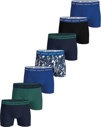 Bj&ouml;rn Borg Bj&ouml;rn Borg Onderbroeken 7-Pack Boxers Zwart