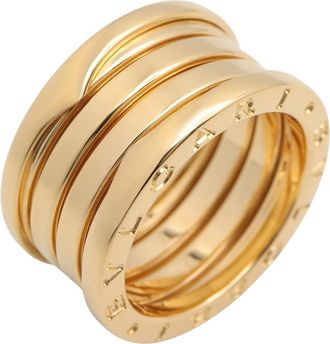 Bulgari Gold Yellow Gold (18K) Band Ring (Pre-Owned)