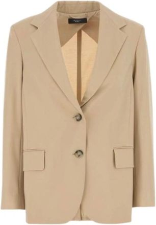 Max Mara Mujer, Chaquetas, Beige, Talla: L
