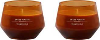 Yankee Candle Company Spiced Pumpkin Studio Candle with Essential Oils, Set of 2 in Orange at Nordstrom