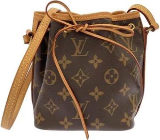 Louis Vuitton Pre-owned Monogram Nano Noe Shoulder Bag - Pre-owned - Mujer - Marr&oacute;n - ONE SIZE