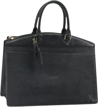 Louis Vuitton Pre-owned Handbags, female, Black, Size: ONE SIZE Pre-owned Leather Handbag