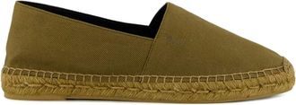 Saint Laurent Espadrilles met rubberen zool - Groen
