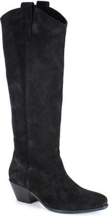 Diba AME THYST Suede Knee High Boot in Black at Nordstrom, Size 9.5