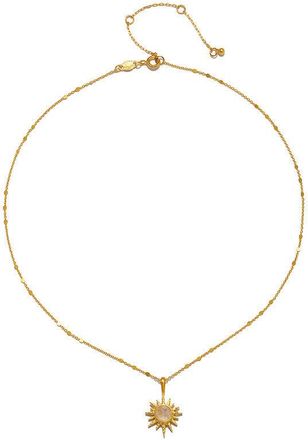 Satya Jewelry Moonstone North Star Necklace