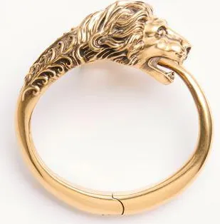 Valentino Garavani Bracciale Rigido Zoomorphe in Metallo Uomo OTTONE L