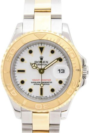 Rolex Yacht-Master Stainless Steel yellow gold Wristwatch (Pre-Owned)
