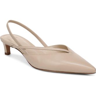 Vince Clara Slingback Pump in Birch Sand at Nordstrom, Size 5.5