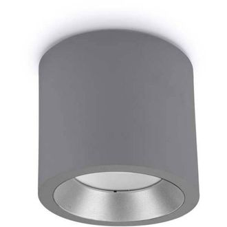 Leds - C4 Foco Led De Gran Tama&ntilde;o Para Exteriores, Gris Ip65 - Leds-c4