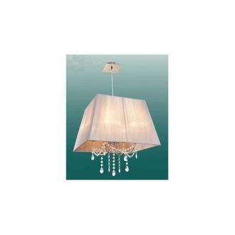 Fabrilamp L&aacute;mpara De Techo Ol&iacute;mpia Cuadrado 4xe14 L.45xan.45xal.reg.cm Negro/cromo