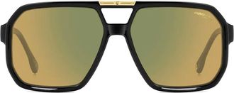 Carrera Occhiali da sole con montatura stile pilota - Nero